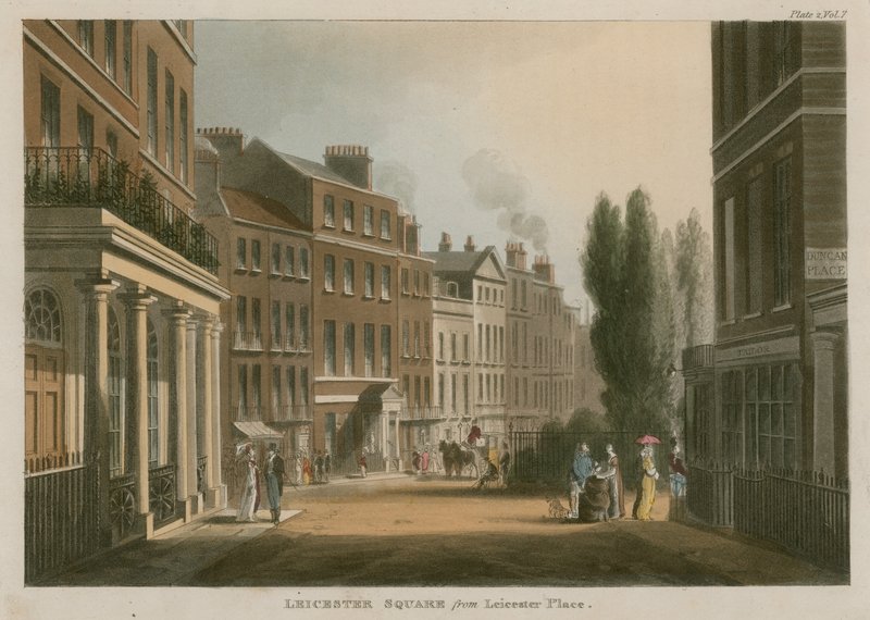 Leicester Square from Leicester Place, London by English School