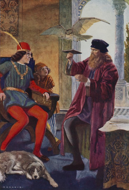 Leonardo Looks Forward by English School