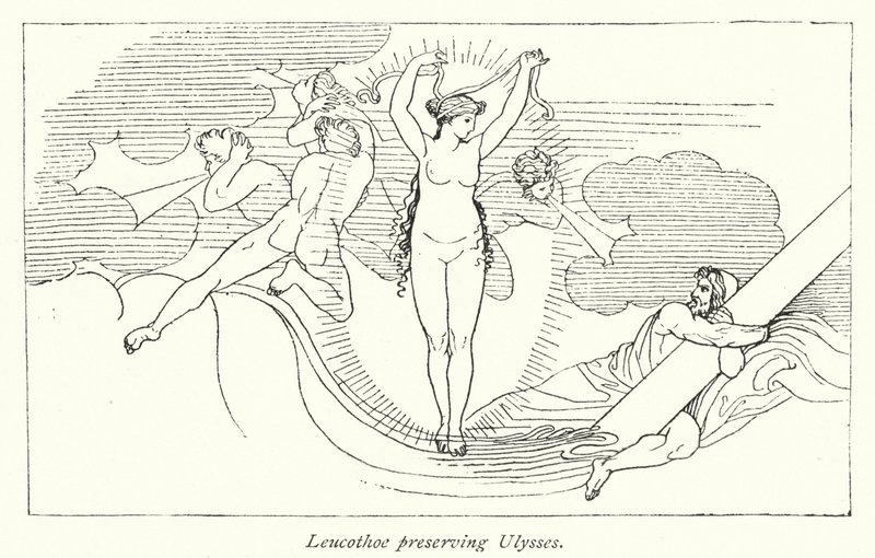 Leucothoe preserving Ulysses by English School