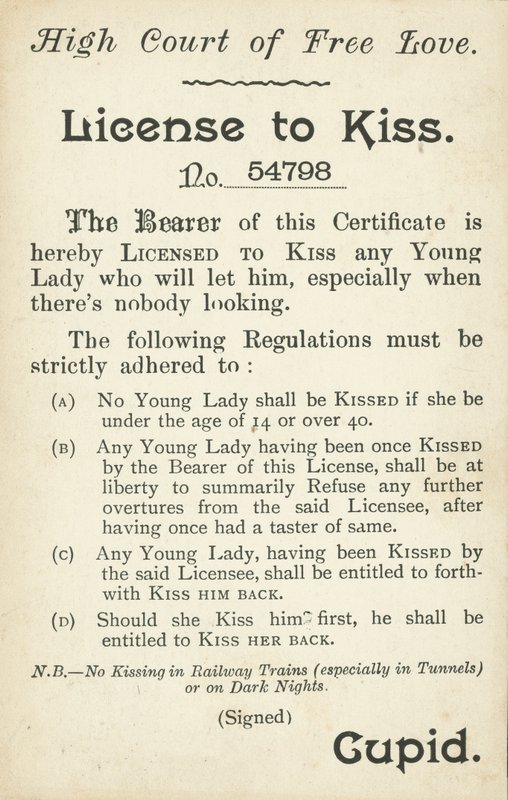 Licence to Kiss by English School