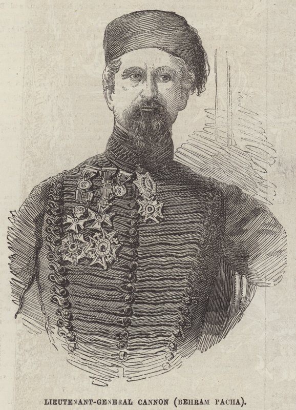 Lieutenant-General Cannon (Behram Pacha) by English School