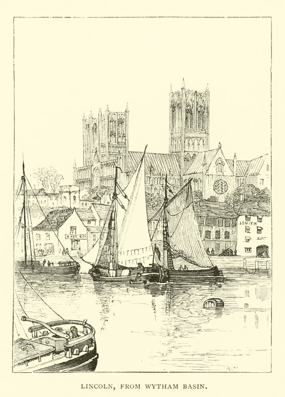 Lincoln, from Wytham Basin by English School