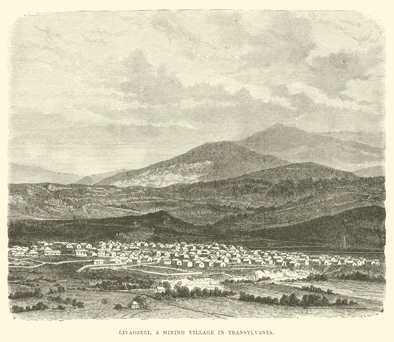 Livadzeli, a Mining Village in Transylvania by English School