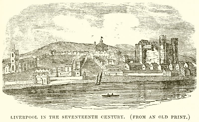 Liverpool in the Seventeenth Century by English School