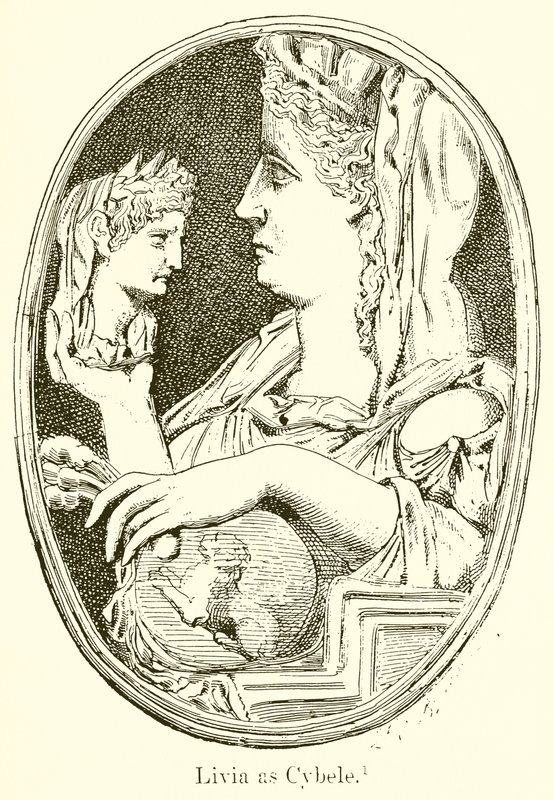 Livia as Cybele by English School