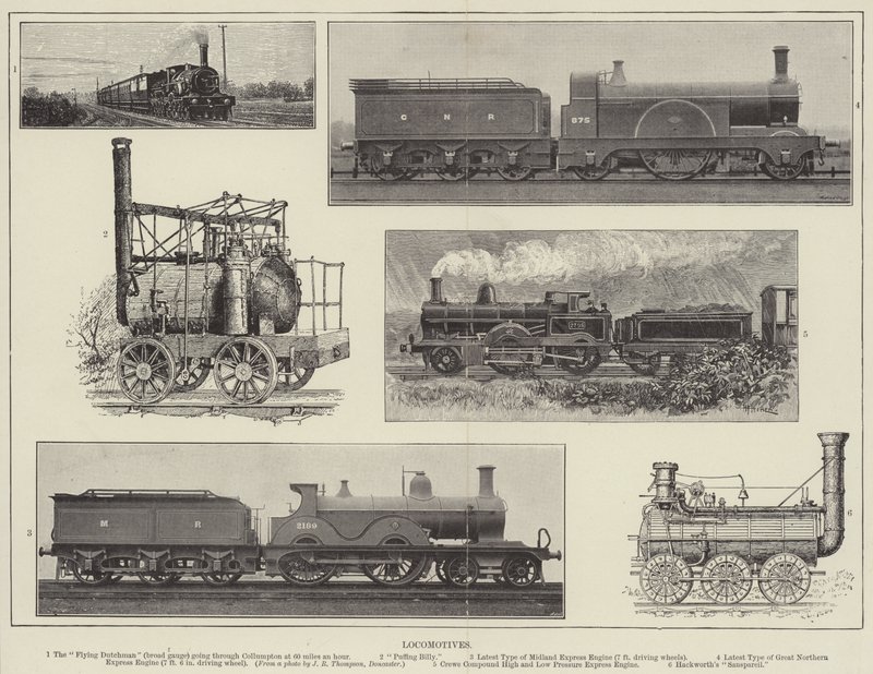 Locomotives by English School