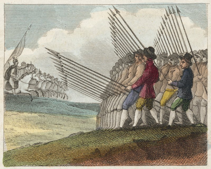 London Apprentices repelling an Attack by English School