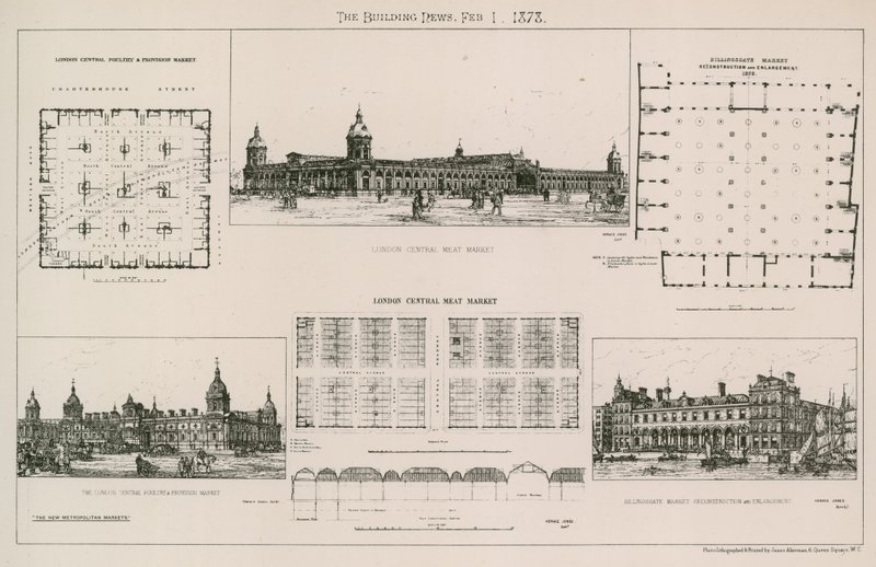 London Central Meat Market by English School