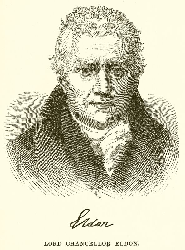 Lord Chancellor Eldon by English School