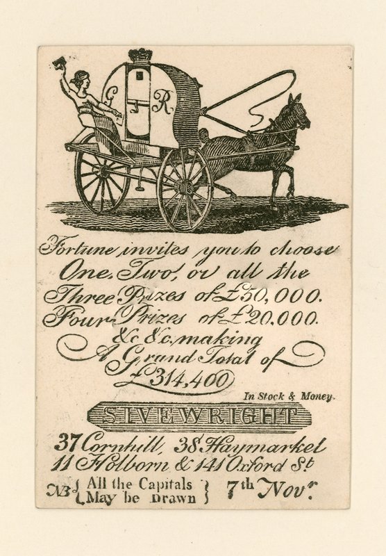 Lottery Advertisement by English School