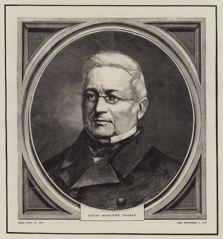 Louis Adolphe Thiers by English School