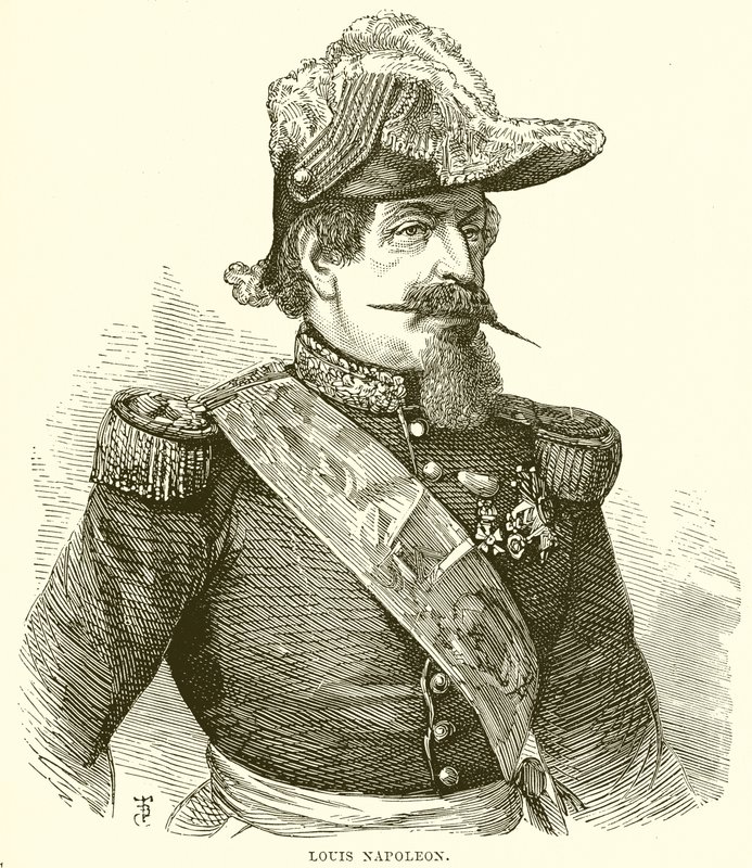 Louis Napoleon by English School