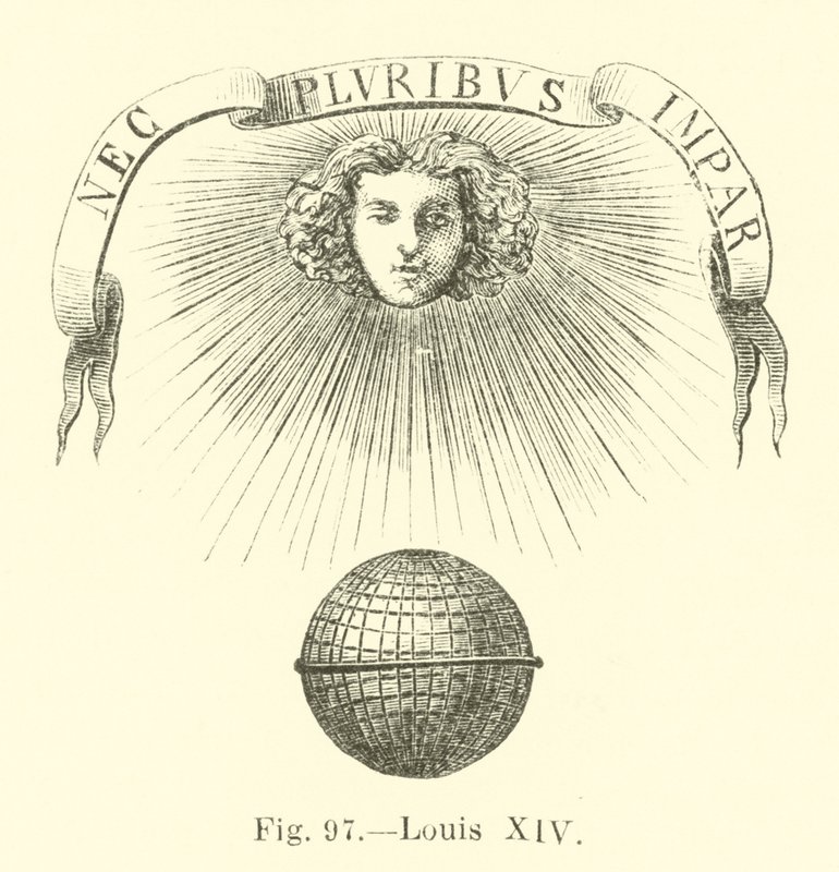 Louis XIV by English School