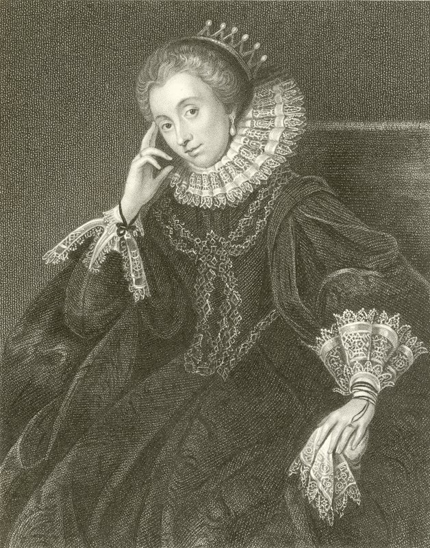 Lucy Harington, Countess of Bedford by English School