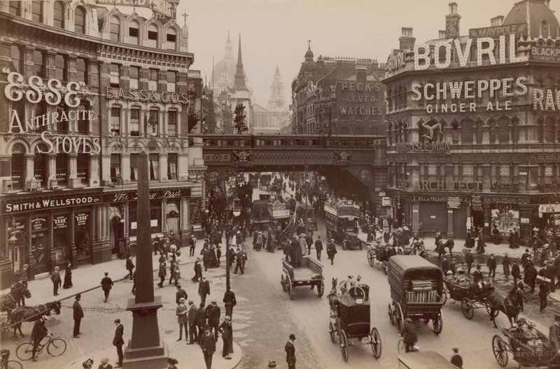 Ludgate Circus by English School