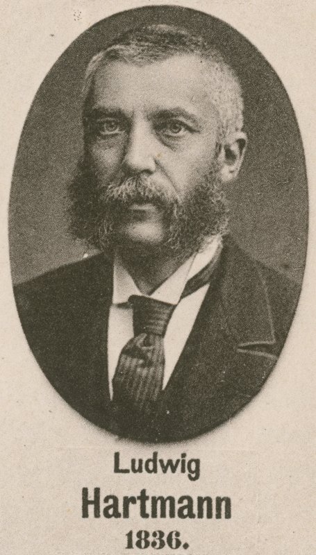 Ludwig Hartmann (engraving) by English School
