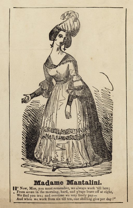 Madame Mantalini from Nicholas Nickleby by English School