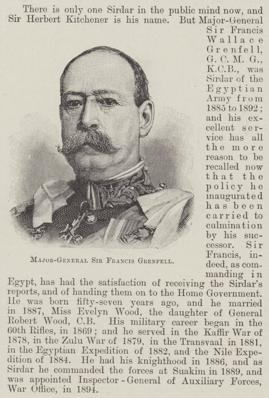 Major-General Sir Francis Grenfell by English School