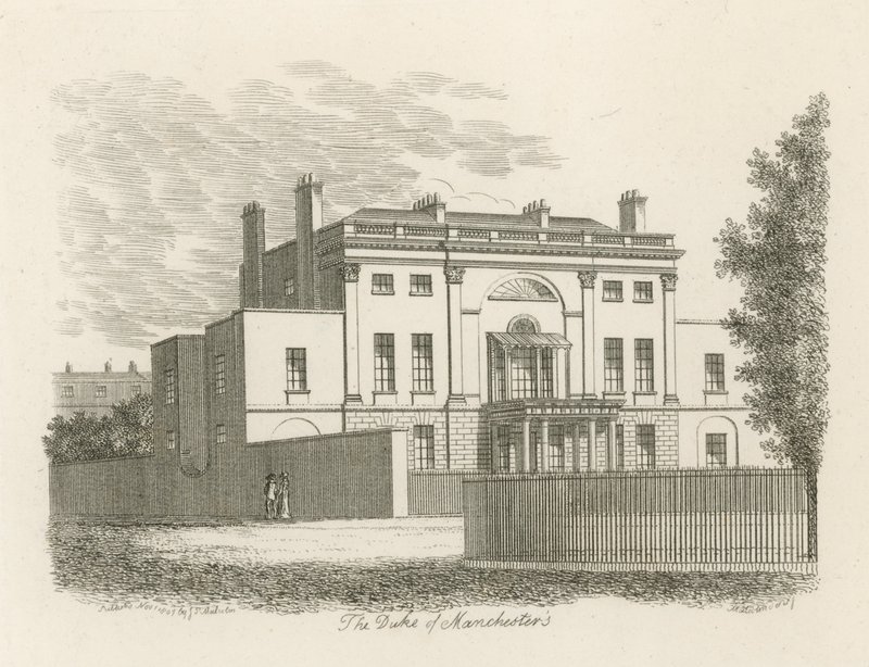 Manchester House in Manchester Square by English School