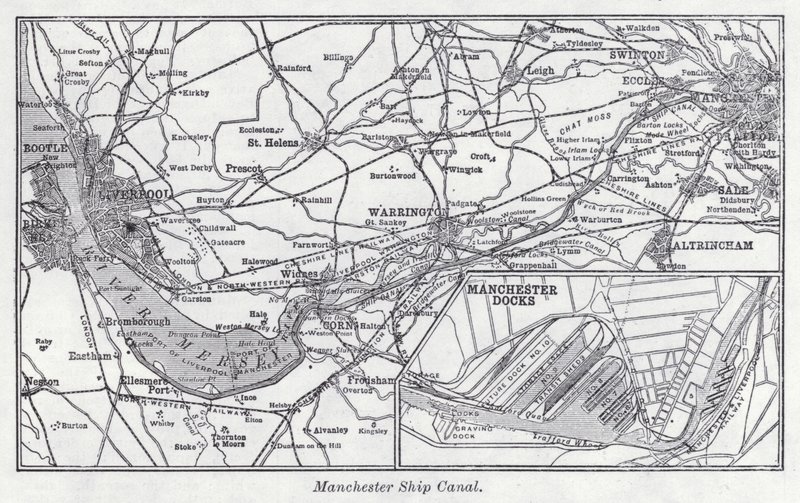 Manchester Ship Canal by English School