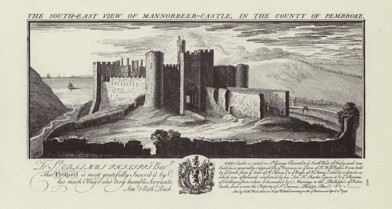 Mannorbeer-Castle by English School