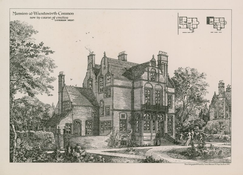 Mansion at Wandsworth Common by English School