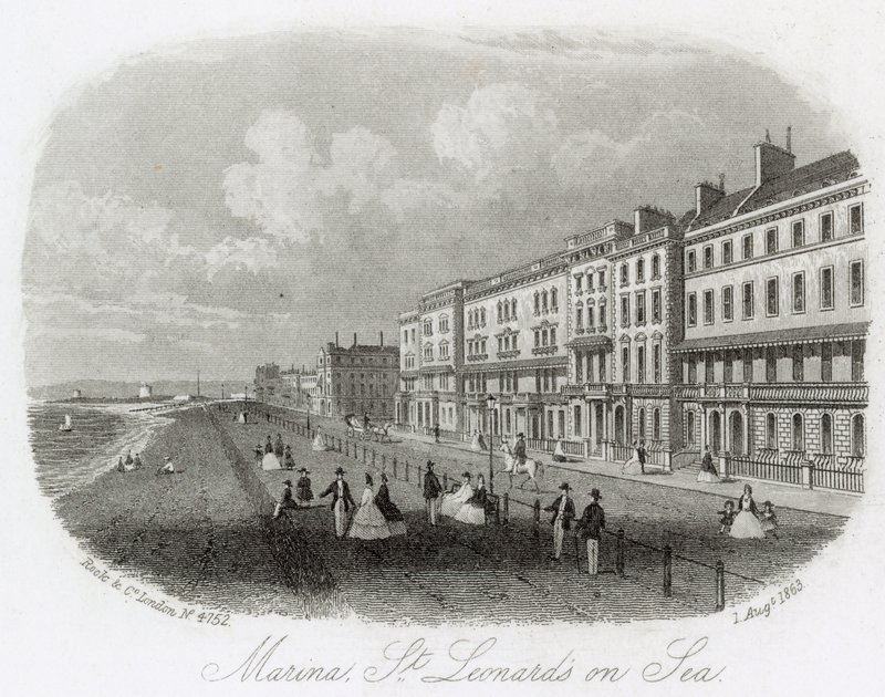 Marina in St Leonards on the Sea by English School