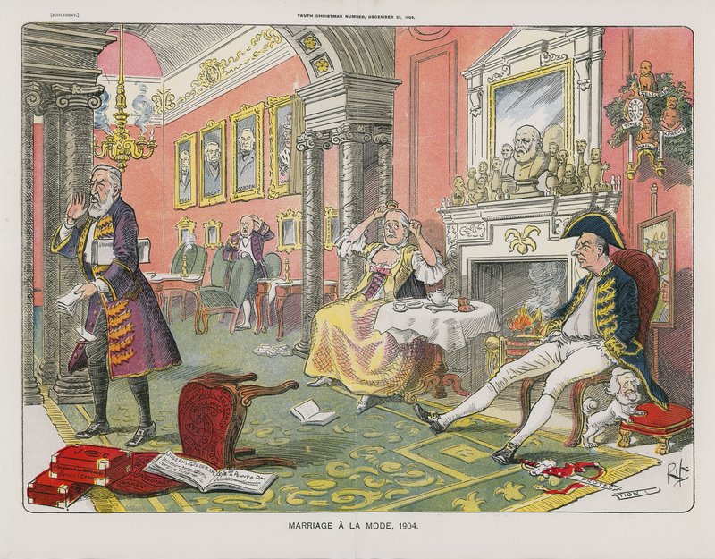 Marriage a la Mode, 1904 by English School