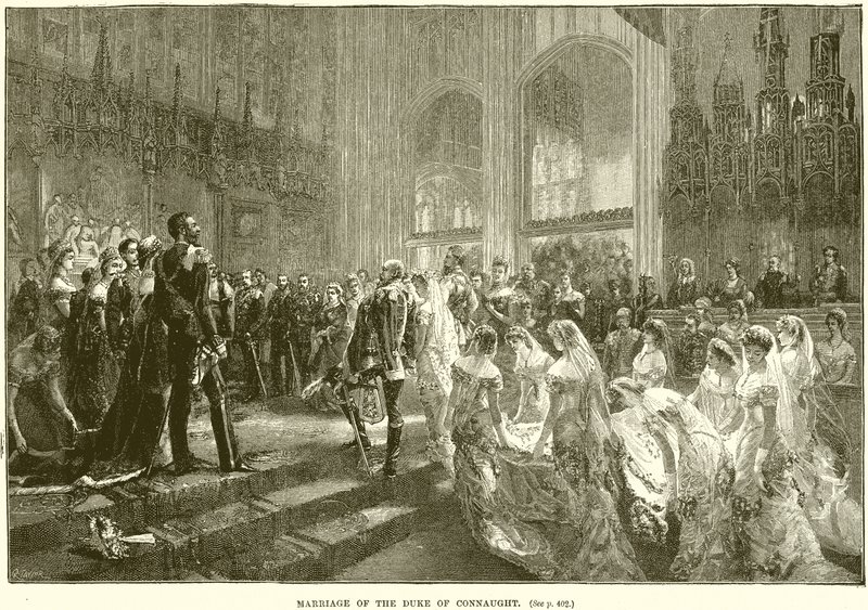 Marriage of the Duke of Connaught by English School