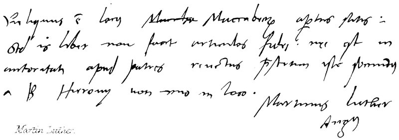 Martin Luther by English School