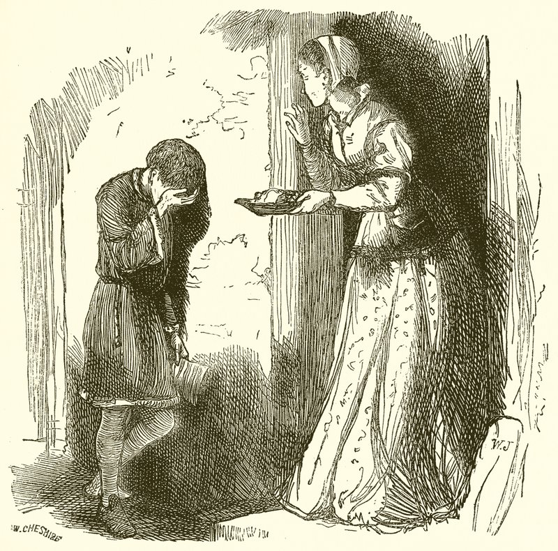 Martin Luther and Ursula Cotta by English School