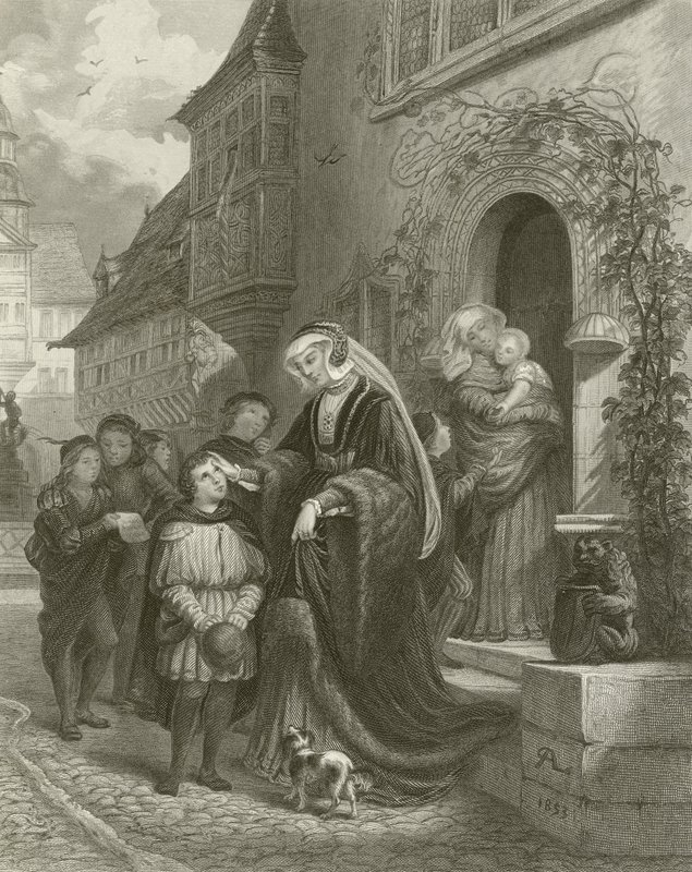 Martin Luther in Poverty by English School
