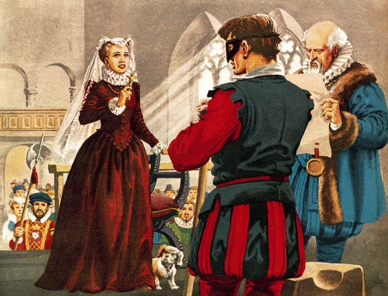 Mary Queen of Scots by English School
