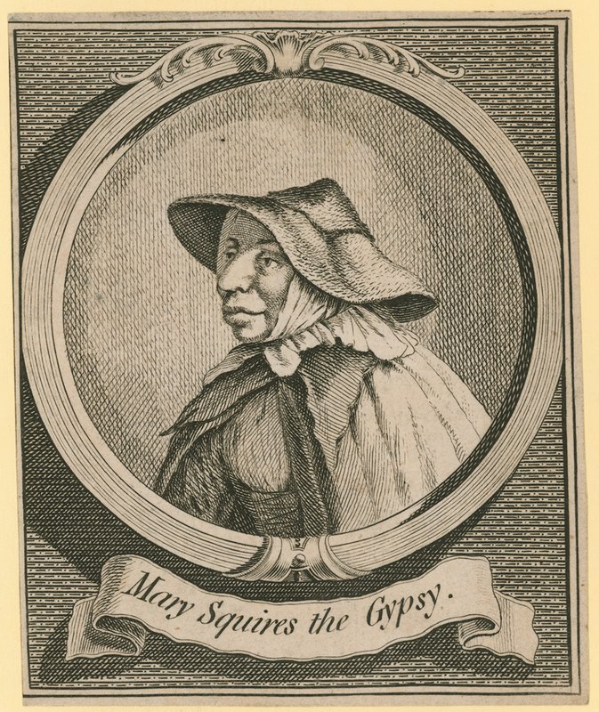 Mary Squires the Gypsy by English School
