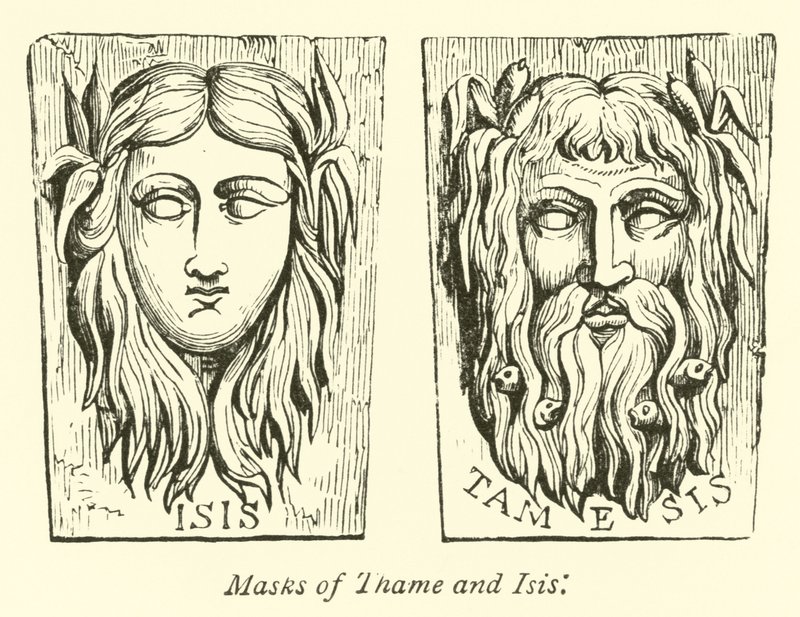 Masks of Thame and Isis by English School