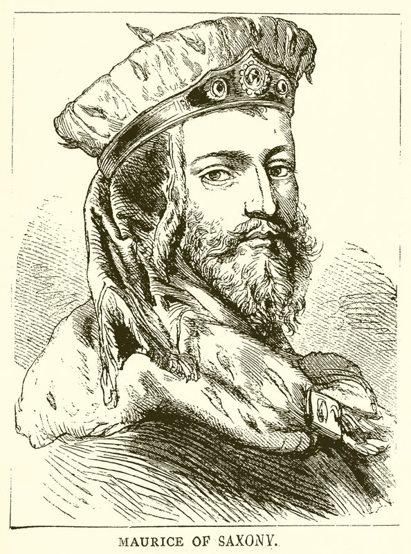 Maurice of Saxony by English School