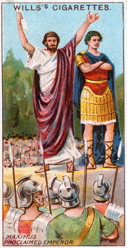 Maximus Declared Emperor by English School