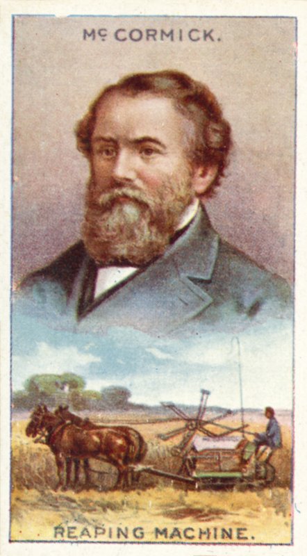 McCormick, Reaping Machine by English School