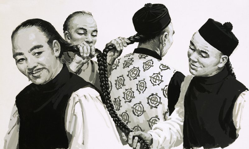 Measuring the Braids of a Chinaman