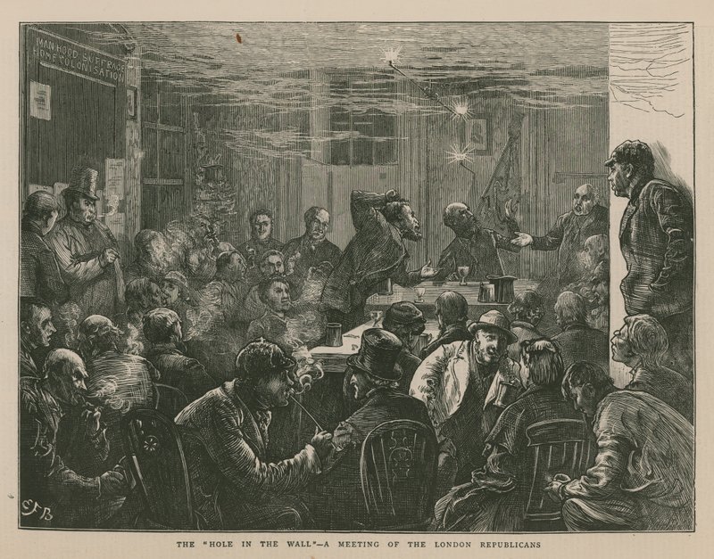 Meeting of the London Republicans by English School
