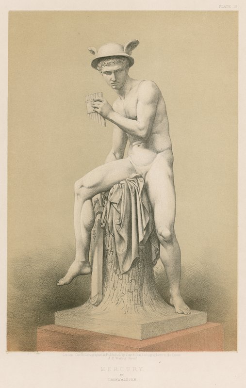 Mercury by Thorwaldsen by English School