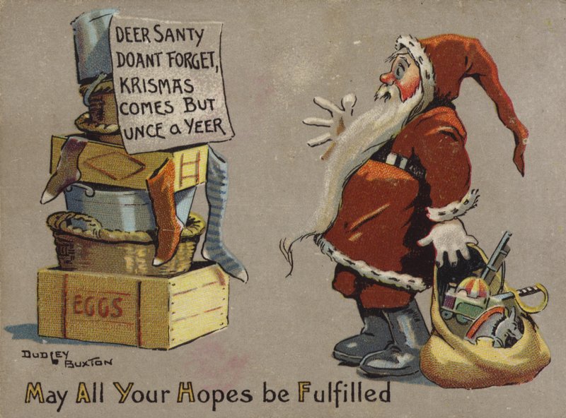 Message for Santa by English School