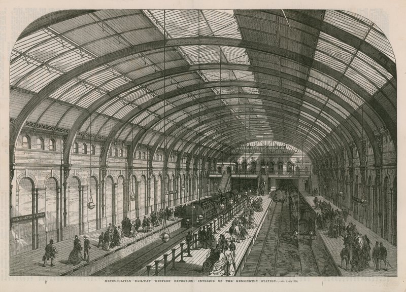 Metropolitan Railway Western Extension by English School