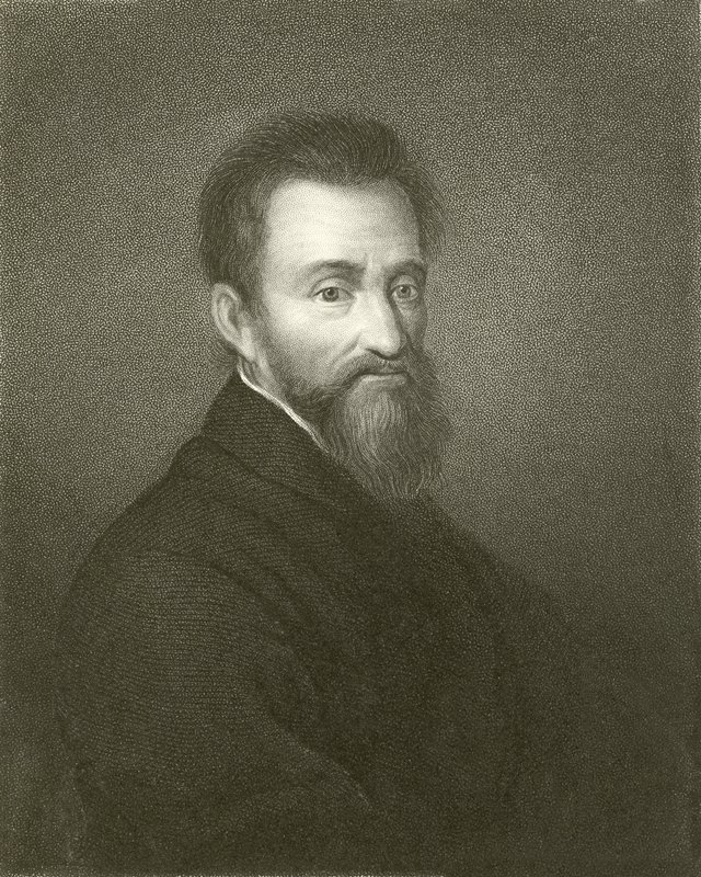 Michael Angelo Buonaroti by English School
