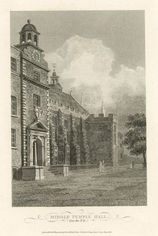 Middle Temple Hall by English School