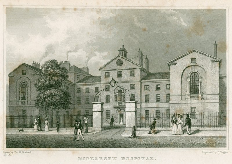 Middlesex Hospital by English School
