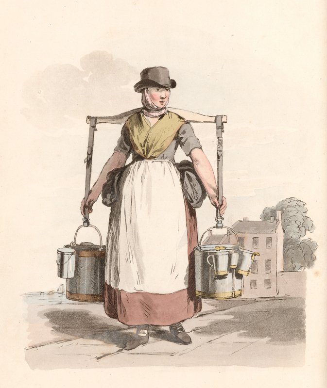 Milk-Maid by English School