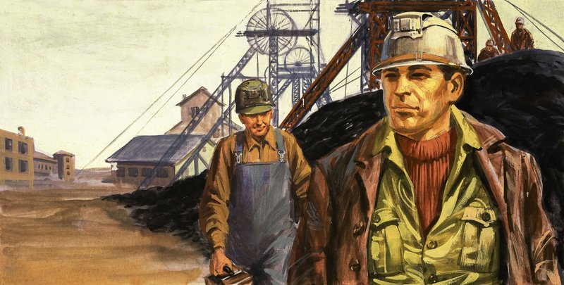 Miners and Mine by English School