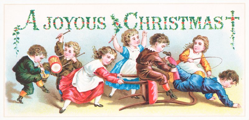 Mischievous Children by English School