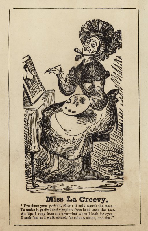 Miss La Creevy from Nicholas Nickleby by English School